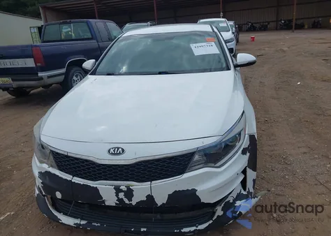 2016 Kia Optima Lx из США, поврежденный, VIN KNAGT4L35G5077542